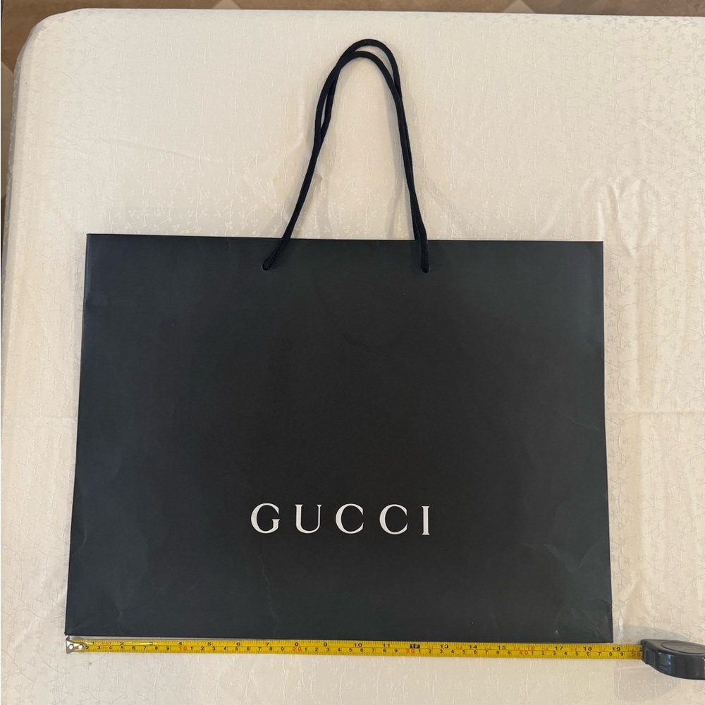Gucci Black Shopping Tote